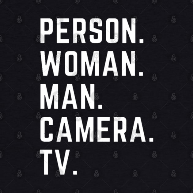 Person Woman Man Camera TV by Captainstore